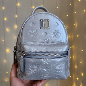 MCM Stark Bebe Boo mini backpack - silver